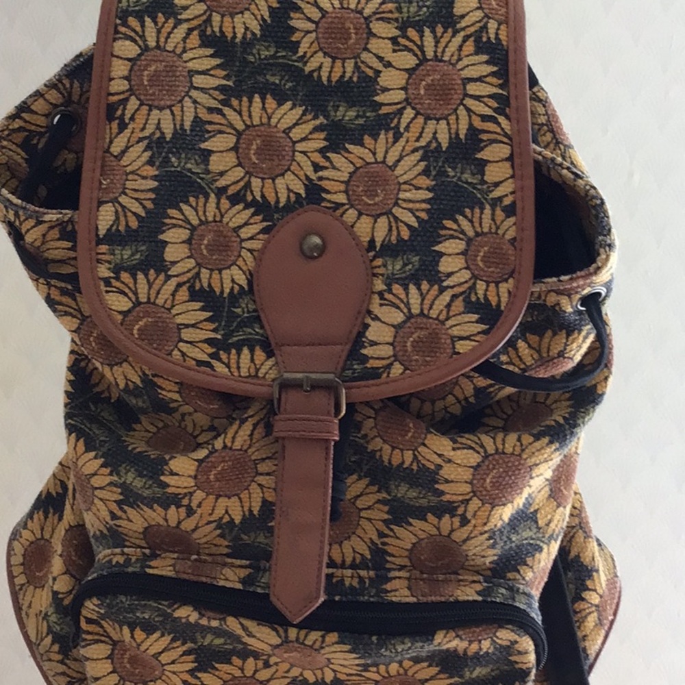 Sunflower Canvas Back Pack Fall - image 3